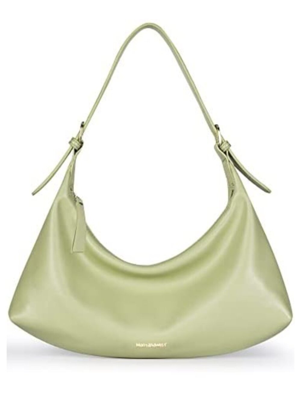 Faux Leather Clutch Shoulder Tote Handbag with Zipper Closure